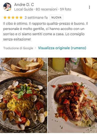 Recensione Google di Andre D.C., 5 stelle